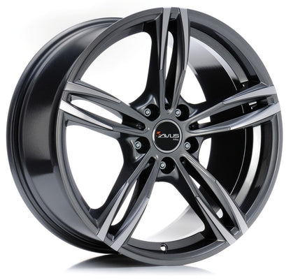 Avus Racing AC-MB3 anthracite polished Alufelge