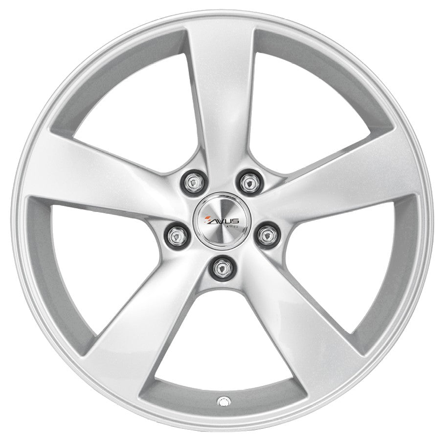 Avus Racing AF10 hyper silver Alufelge 9x20 Zoll ET33 LK 5x112 ML66.5 – Bild 2