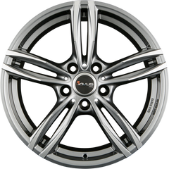 Avus Racing AF15 Anthracite Polished Alufelge 8x18 Zoll ET45 LK 5x112 ML66.6