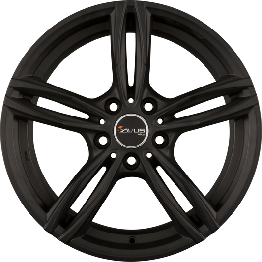 Avus Racing AC-MB3 Black Matt Alufelge 8.5x18 Zoll ET37 LK 5x120 ML72.6