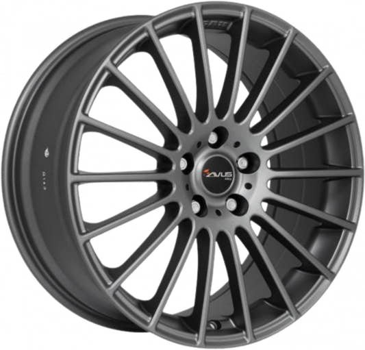 Avus Racing AC-M03 matt anthracite Alufelge 8x18 Zoll ET35 LK 5x112 ML66.6