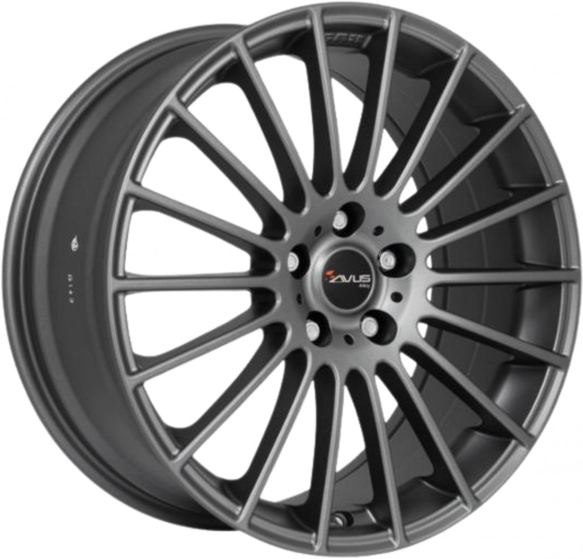 Avus Racing AC-M03 matt anthracite Alufelge 8x18 Zoll ET35 LK 5x112 ML66.6
