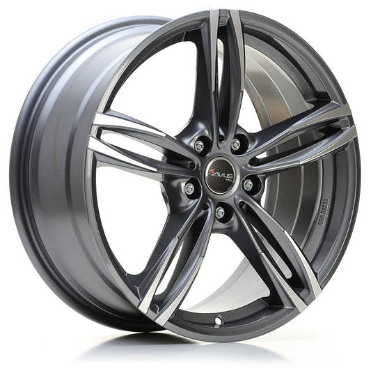 Avus Racing AF15 anthracite polished Alufelge 8.5x19 Zoll ET50 LK 5x112 ML57.1