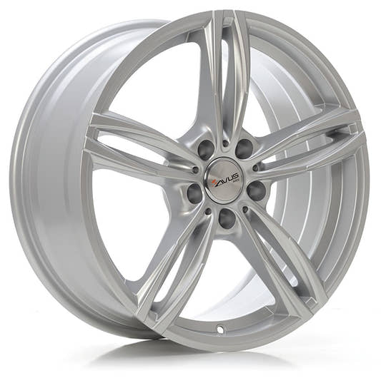 Avus Racing AF15 hyper silver Alufelge 8.5x19 Zoll ET50 LK 5x112 ML57.1