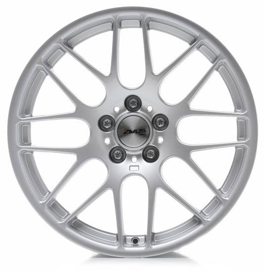 Avus Racing AC-MB4 hyper silver Alufelge 8x18 Zoll ET34 LK 5x120 ML72.6 – Bild 2