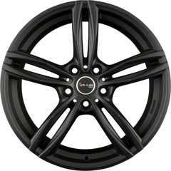 Avus Racing AF15 Matt Black Alufelge 7.5x17 Zoll ET40 LK 5x114.3 ML73.1