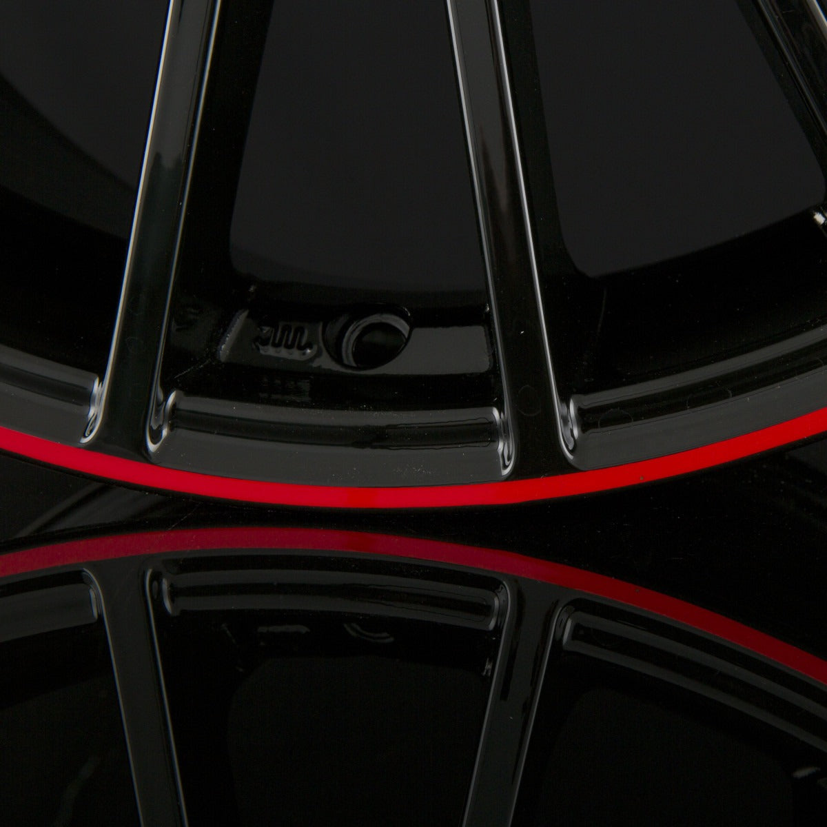 Avus Racing AC-M03 Black Red Line Alufelge 8x19 Zoll ET35 LK 5x112 ML66.6 – Bild 4