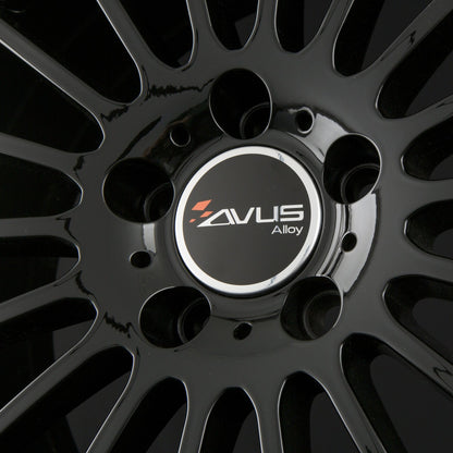 Avus Racing AC-M03 Black Red Line Alufelge 8x19 Zoll ET35 LK 5x112 ML66.6 – Bild 5