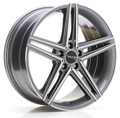 Avus Racing AC-515 anthracite polished Alufelge 8x18 Zoll ET35 LK 5x112 ML66.6