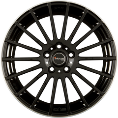 Avus Racing AC-M03 Black Polished Lip Alufelge 6.5x16 Zoll ET40 LK 4x108 ML63.4