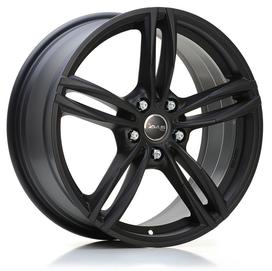 Avus Racing AF15 matt black Alufelge 8.5x19 Zoll ET45 LK 5x114.3 ML73.1