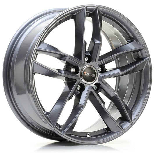 Avus Racing AF16 anthracite Alufelge 8.5x19 Zoll ET35 LK 5x112 ML66.6