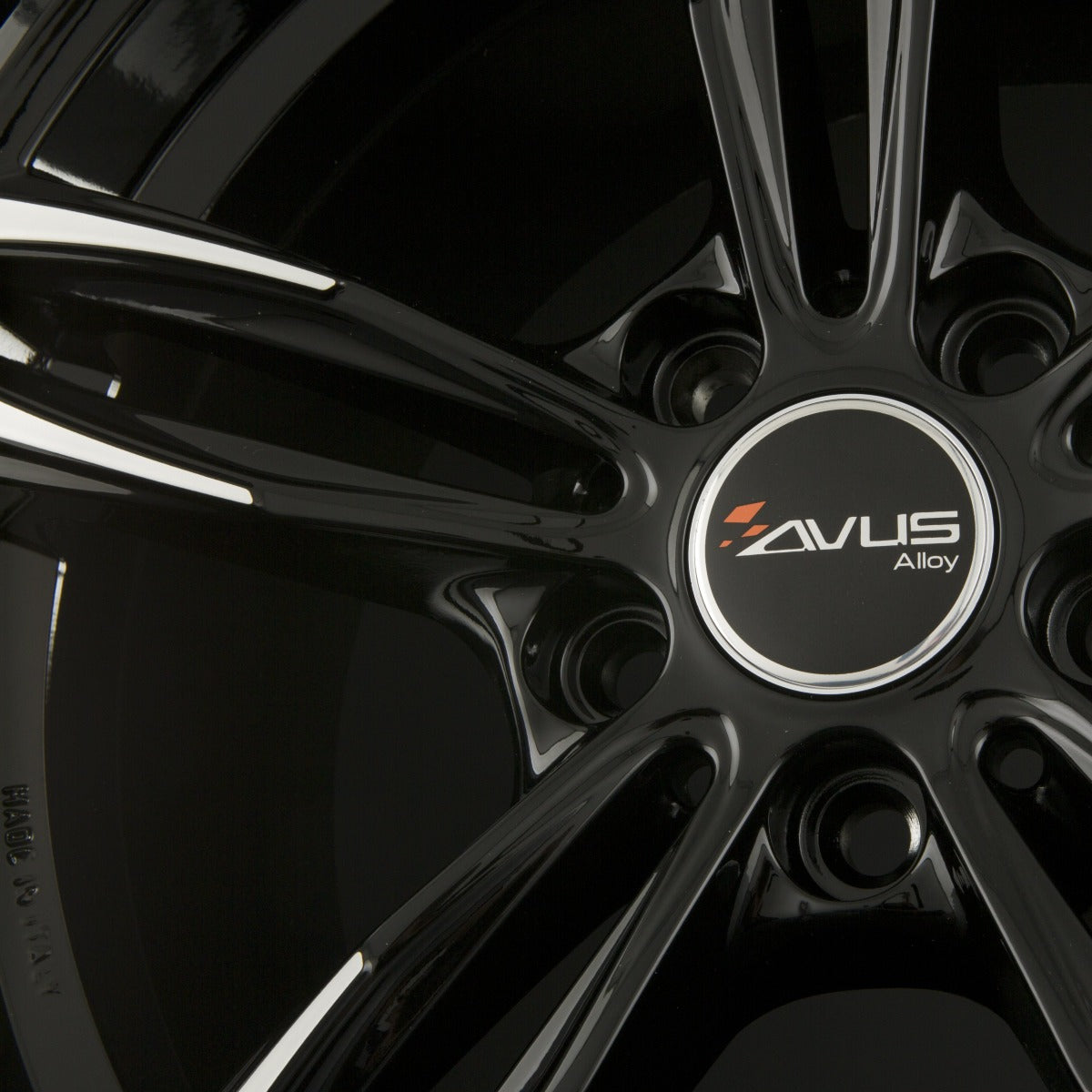 Avus Racing AC-MB3 Black Polished Alufelge 8.5x20 Zoll ET25 LK 5x112 ML66.7 – Bild 4