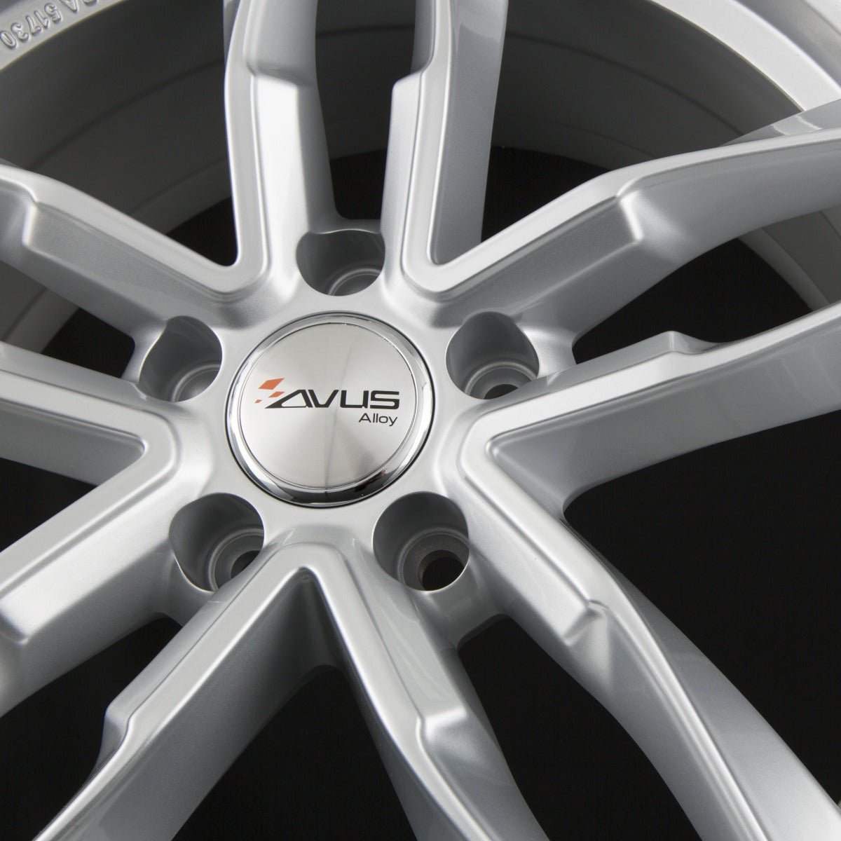 Avus Racing AF16 hyper silver Alufelge 9x20 Zoll ET33 LK 5x112 ML66.6 – Bild 6