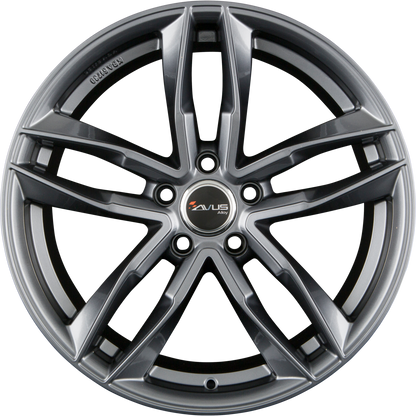 Avus Racing AF16 anthracite Alufelge 7.5x17 Zoll ET29 LK 5x112 ML66.6 – Bild 3