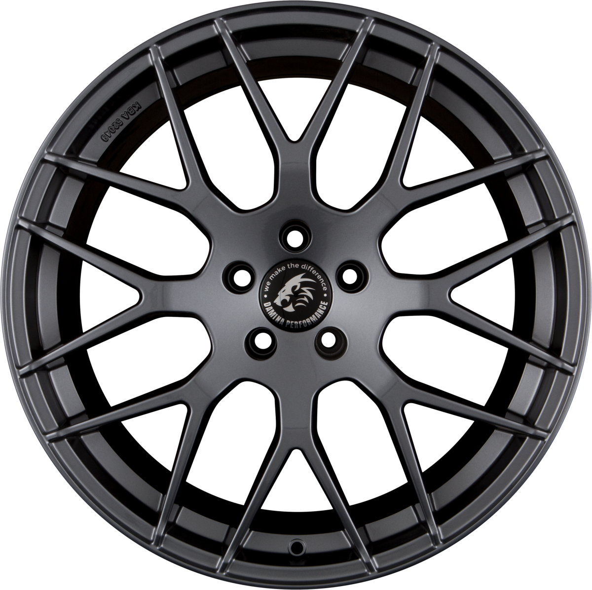 Damina Performance DM01 anthrazit Alufelge 9x20 Zoll ET40 LK 5x112 ML66.6 – Bild 3