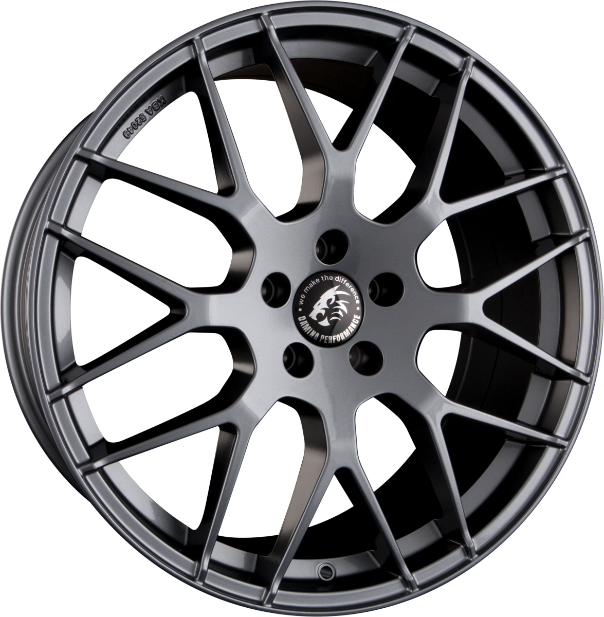 Damina Performance DM01 anthrazit Alufelge 9x20 Zoll ET40 LK 5x112 ML66.6 – Bild 4