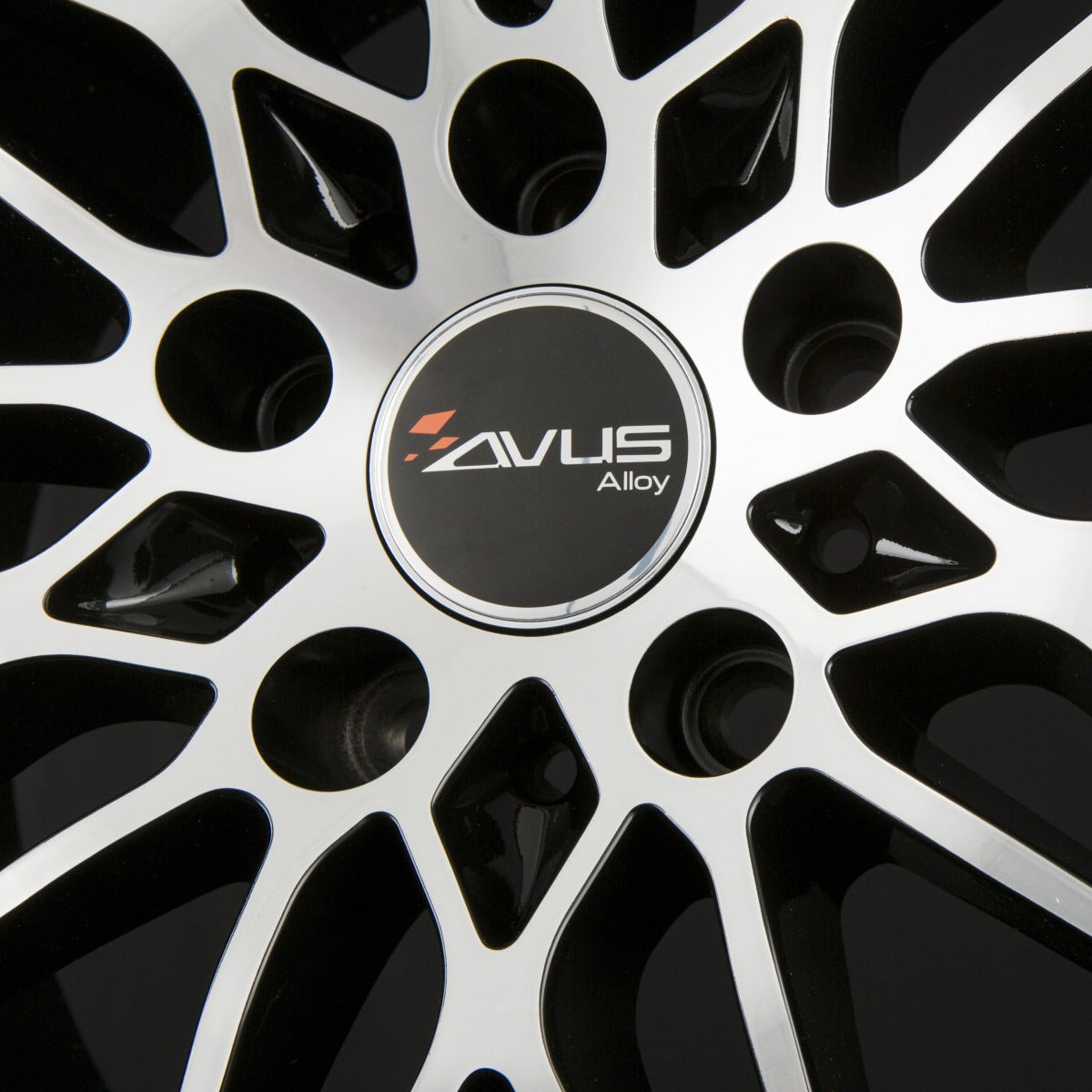Avus Racing AC-MB5 Black Polished Alufelge 8.5x19 Zoll ET35 LK 5x112 ML66.6 – Bild 4