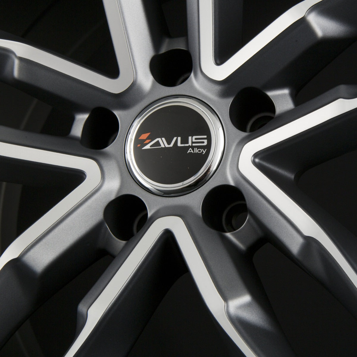 Avus Racing AF16 matt anthracite polished Alufelge 9x20 Zoll ET33 LK 5x112 ML66.6 – Bild 5