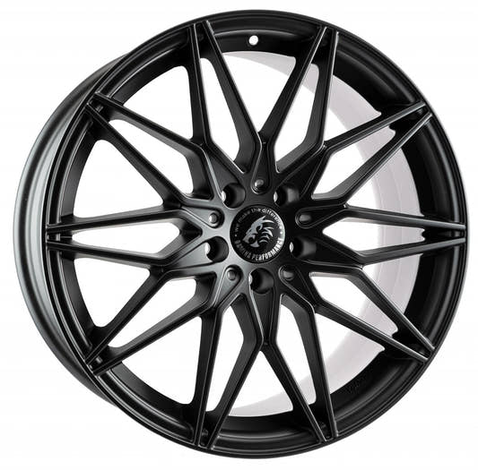Damina Performance DM02 Black Alufelge 8.5x19 Zoll ET30 LK 5x112 ML66.6