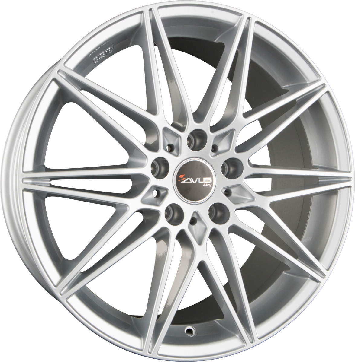 Avus Racing AC-MB5 Hyper Silver Alufelge 8.5x19 Zoll ET47 LK 5x120 ML72.6 – Bild 2