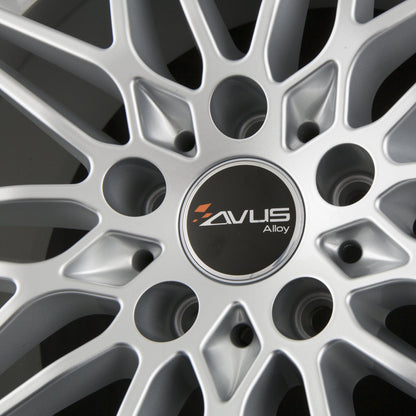Avus Racing AC-MB5 Hyper Silver Alufelge 8.5x19 Zoll ET47 LK 5x120 ML72.6 – Bild 4