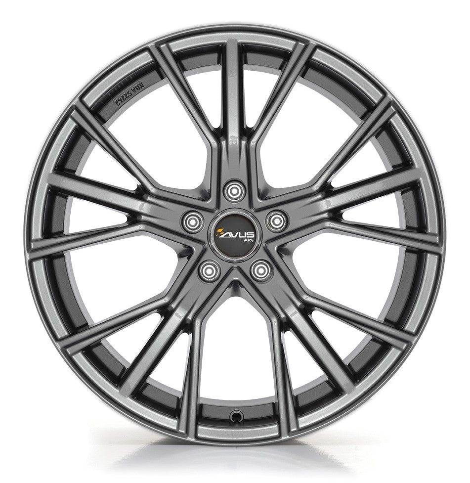 Avus Racing AF18 anthracite Alufelge 9x20 Zoll ET25 LK 5x112 ML66.6 – Bild 2