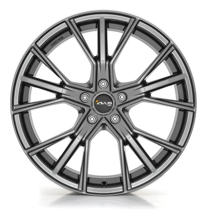 Avus Racing AF18 anthracite Alufelge 9x20 Zoll ET25 LK 5x112 ML66.6 – Bild 2
