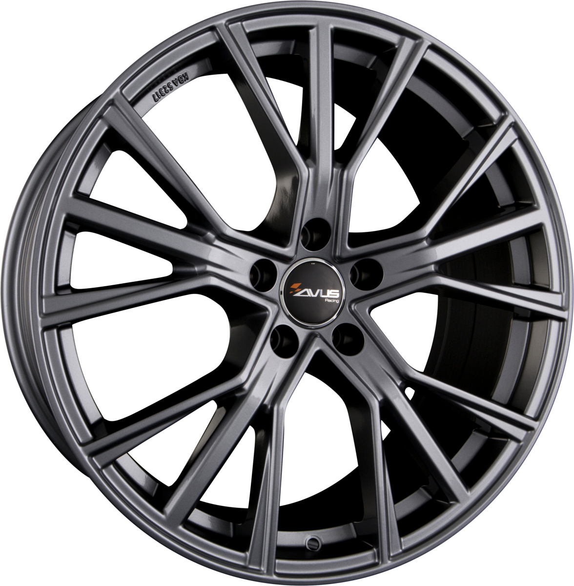 Avus Racing AF18 Anthracite Alufelge 9x20 Zoll ET33 LK 5x112 ML66.6 – Bild 2