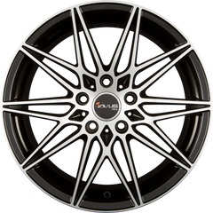 Avus Racing AC-MB5 Black Polished Alufelge 8x19 Zoll ET36 LK 5x120 ML72.6