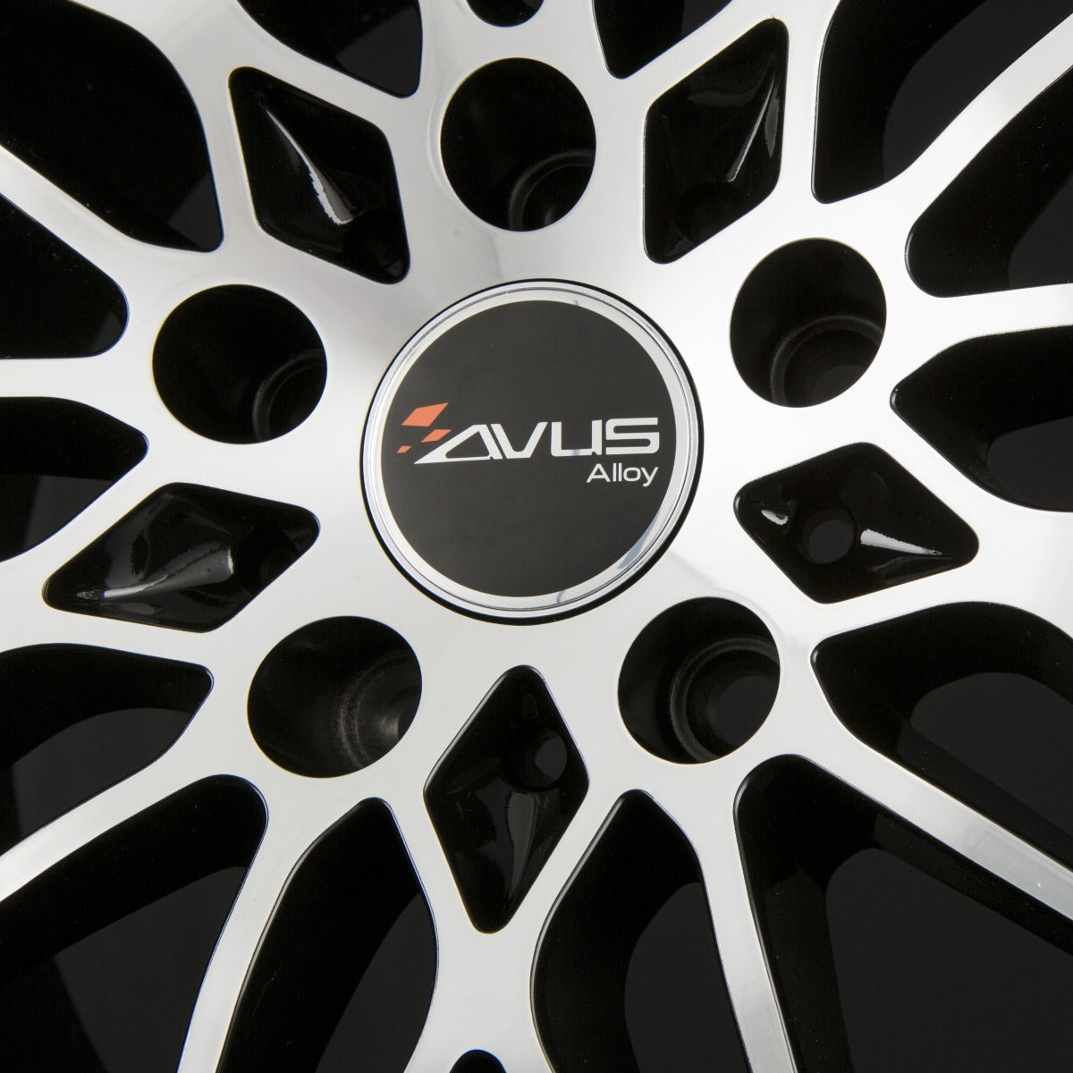 Avus Racing AC-MB5 Black Polished Alufelge 8x19 Zoll ET47 LK 5x112 ML57.1 – Bild 4