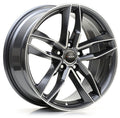 Avus Racing AF16 anthracite polished Alufelge 8.5x21 Zoll ET45 LK 5x108 ML63.4