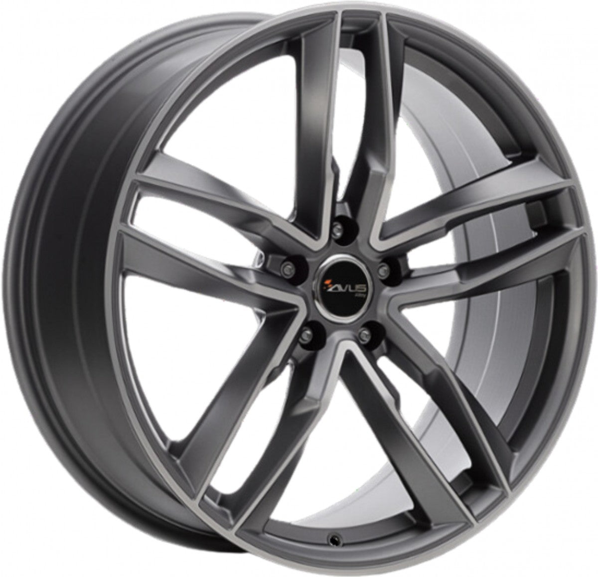 Avus Racing AF16 matt anthracite polished Alufelge 10x21 Zoll ET30 LK 5x112 ML66.6