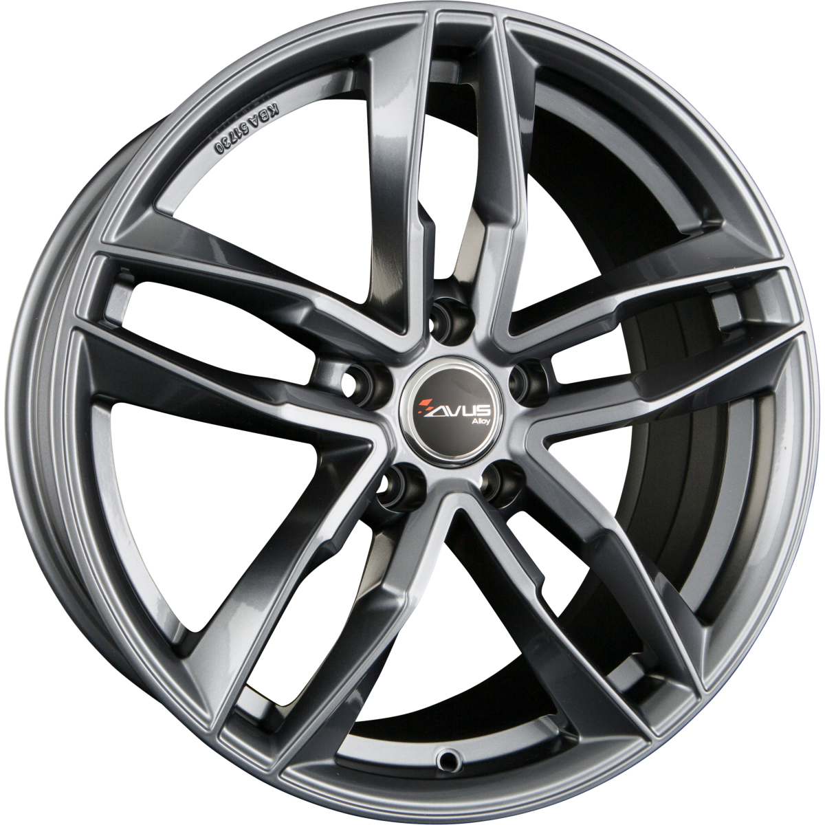 Avus Racing AF16 anthracite Alufelge 8.5x19 Zoll ET40 LK 5x112 ML66.6 – Bild 4
