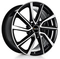 Avus Racing AC-518 black polished Alufelge 8x18 Zoll ET50 LK 5x108 ML73.1