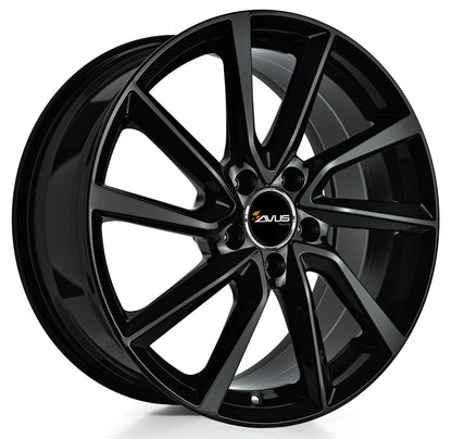 Avus Racing AC-518 black Alufelge 8x19 Zoll ET27 LK 5x112 ML66.6