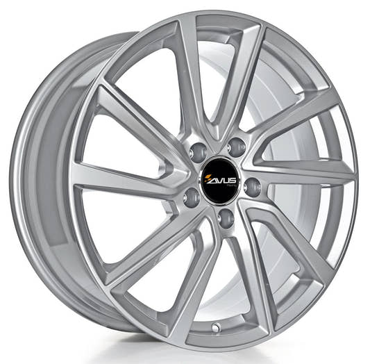Avus Racing AC-518 hyper silver Alufelge 8x18 Zoll ET50 LK 5x112 ML57.1
