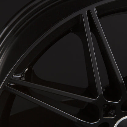 Avus Racing AC-MB5 Black Alufelge 8x19 Zoll ET30 LK 5x112 ML66.6 – Bild 3