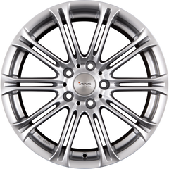 Avus Racing AC-MB1 Hyper Silver Alufelge 8x18 Zoll ET15 LK 5x120 ML72.6