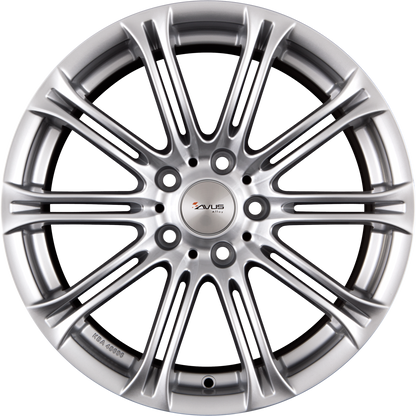 Avus Racing AC-MB1 Hyper Silver Alufelge 8x18 Zoll ET15 LK 5x120 ML72.6