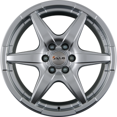 Avus Racing Grizzly Hyper Silver Alufelge 7x17 Zoll ET60 LK 5x130 ML89.1