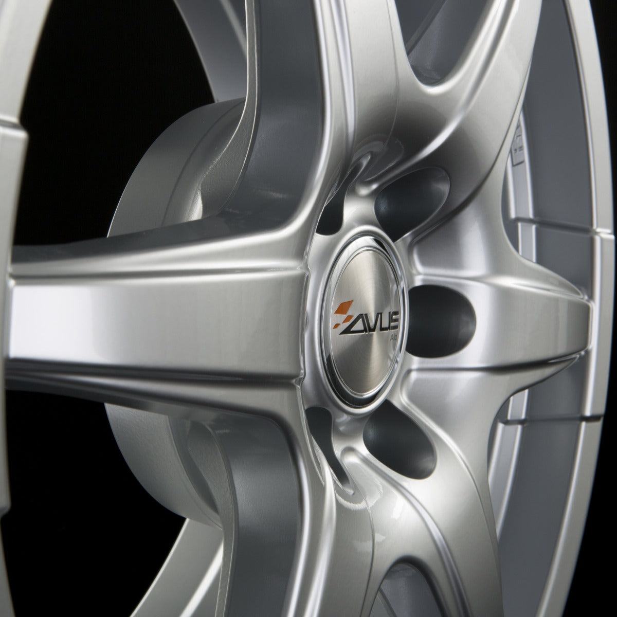 Avus Racing Grizzly Hyper Silver Alufelge 7x17 Zoll ET60 LK 5x130 ML89.1 – Bild 5