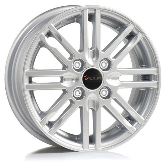 Avus Racing Koala hyper silver Alufelge 5x13 Zoll ET30 LK 4x98 ML58.1