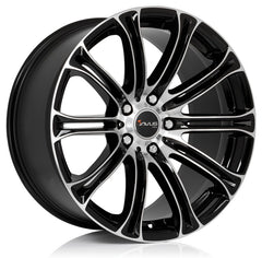Avus Racing AC-MB1 black polished Alufelge 8x18 Zoll ET34 LK 5x120 ML72.6