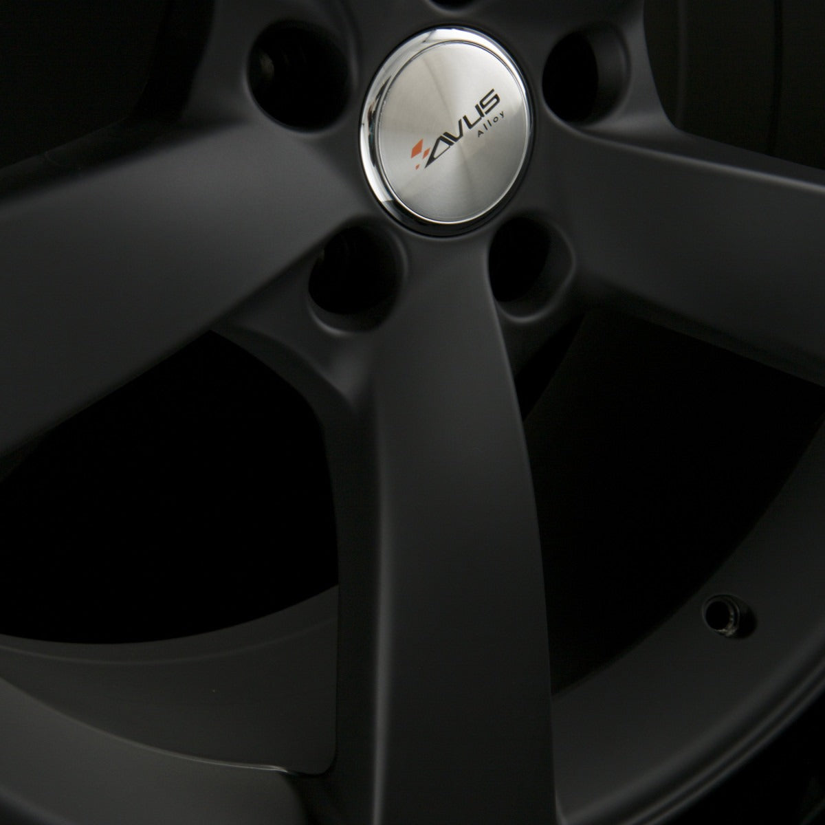 Avus Racing AF10 Matt Black Alufelge 9x20 Zoll ET45 LK 5x112 ML66.6 – Bild 4