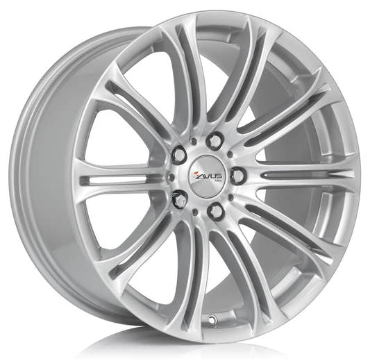 Avus Racing AC-MB1 hyper silver Alufelge 8.5x19 Zoll ET34 LK 5x120 ML72.6