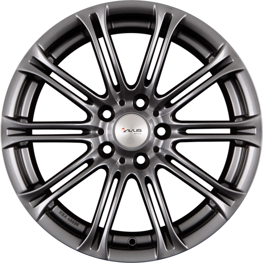 Avus Racing AC-MB1 Anthracite Alufelge 9.5x19 Zoll ET15 LK 5x120 ML72.6