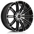 Avus Racing AC-MB1 black polished Alufelge 8x17 Zoll ET15 LK 5x120 ML72.6