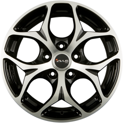 Avus Racing AC-MB2 Black Polished Alufelge 8.5x18 Zoll ET43 LK 5x112 ML66.6