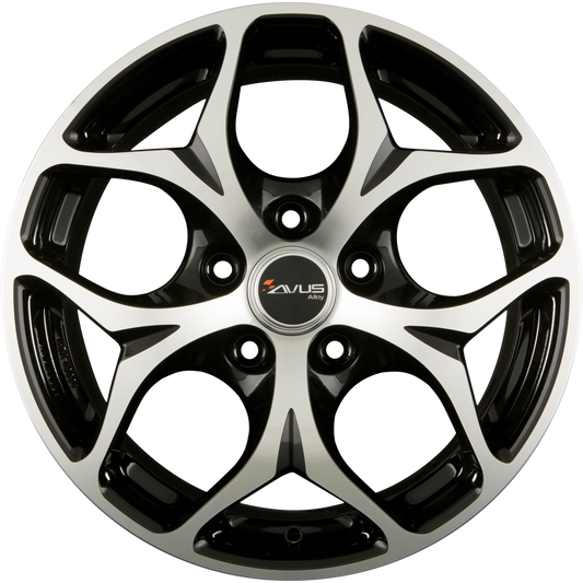 Avus Racing AC-MB2 Black Polished Alufelge 9x20 Zoll ET30 LK 5x112 ML73.1